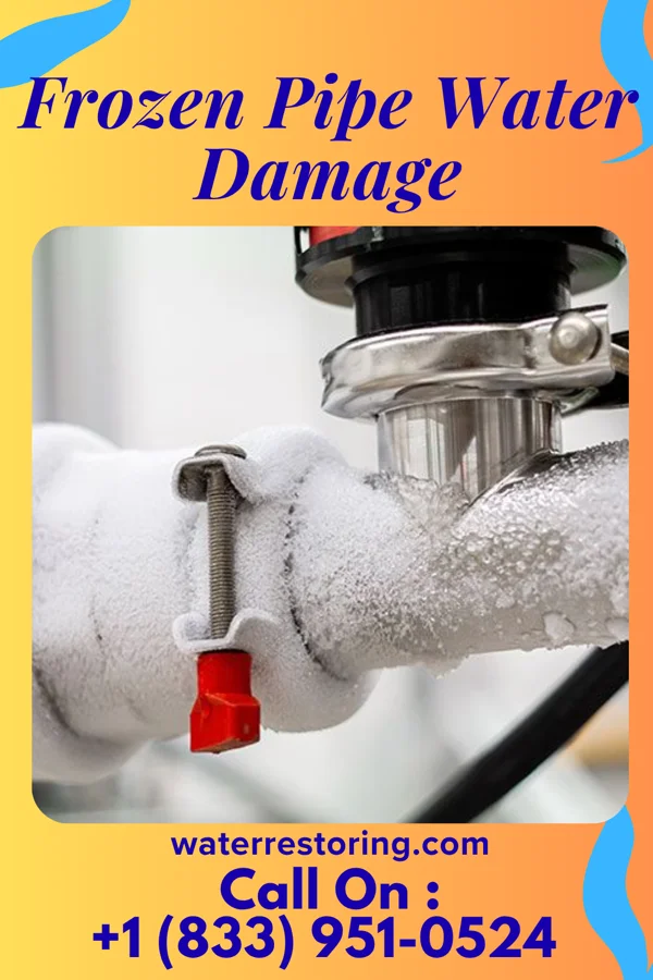 Frozen Pipe Water Damage in Ponca City, OK